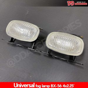 Sale !!! ตัดหมอก bx-56 เหลี่ยมมน 4x2.25 นิ้ว H3 12V มีสองสี สีรุ้งกับสีขาว