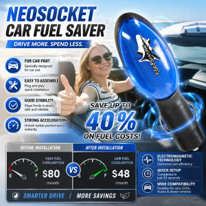 Car Fuel Saving Device Hfh Neosocket Auto Energy Saver Plug Vehicle Fuel Economy Accessory Universal Socket Adapter Helps Support Smoother Daily Car Use