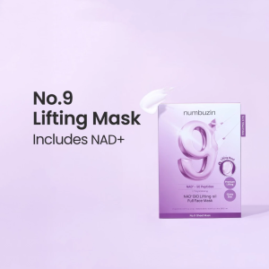 SG Stock|Numbuzin No.9 NAD Bio Lifting Full Cover Facial Mask (4ea)