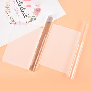 Christmas gift 【AYLMER】 Solid Clay Rolling Pin Acrylic Clay Roller DIY Modelling Clay Tools Accessories