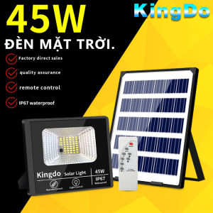 Đèn năng lượng mặt trời Đèn pha năng lượng mặt trời 45w có đèn báo dung lượng Chống nước IP 67 BH 2 năm LED Thắng Trang