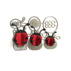 Beatle Metal Cutting Dies Stencils for DIY Scrapbooking Decorative Embossing Paper Cards Photo Album Template Cuts Mold