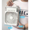 Quạt Điều Hòa Phun Sương Hơi Nước Mini 3 Chế Độ Tích Hợp Led , Quạt Phun Sương Mini AM147. 