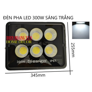 Đèn LED Pha Chiếu Sáng Siêu Sáng ESNCO IP67 Ngoài Trời 300W/400W/600W