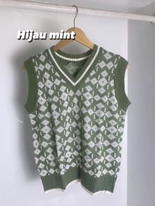Rompi Rajut Jennie Korea Premium Tebal / Rompi korea / rompi knit wanita / vest knit