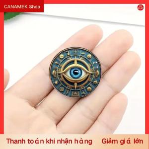 CS Retro tất cả các Sight Devil của mắt Vòng trâm cài người đàn ông phụ nữ quần áo áo đồ trang sức accessries
