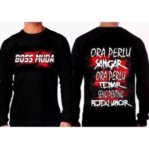 KAOS BOS MUDA LENGAN PANJANG/DULCLOTHES