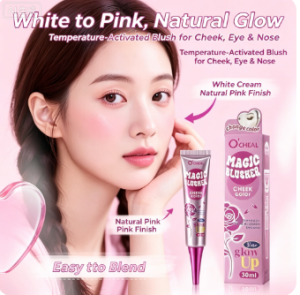 Magic Color Changing Blush 30ml OCHEAL Liquid Blusher Waterproof Long Lasting Natural Pink Cheek Makeup