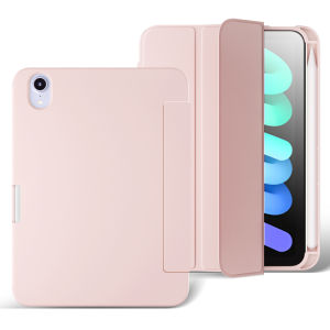 KENKE iPad case Compatible with Apple iPad Mini 6th 8.3 Inch iPad Air 4 iPad 2020 Pro2 11 2021 Pro3 11 iPad 2020 Pro4 12.9 Pro5 12.9 Case cover Slim Smart Cover Generation Cases with pencil holder Support pencil charging Anti-fall TPU silicone soft cover