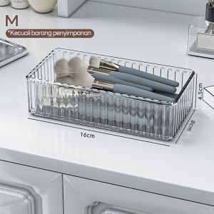 Baby Shine Organiser Laci Bening Acrylic Kotak Pembatas Laci dengan Pegangan