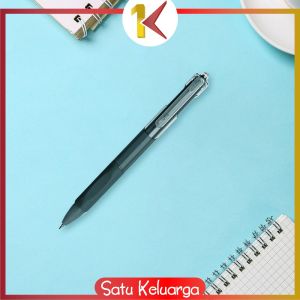 SK-A100 Pulpen ST Cepat Kering 0.5MM Pulpen Mekanik Cetekan Pena Netral / Retractable Pen Student