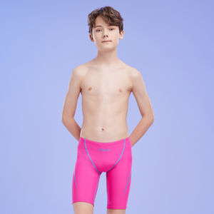 Zoke bé trai quần bơi bó chặt nhanh khô chuyên nghiệp quần Bộ Đồ Tắm thiếu niên lặn Dài đến đầu gối Áo Tắm boxer quần sọt bơi lội bãi biển