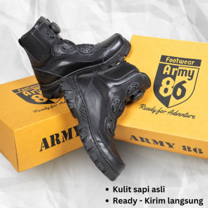 Army86 Sepatu pdl Tali Putar 6 inchi model Ryu