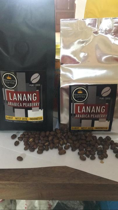 Kopi Bubuk Arabika Lanang 250 Gram   Kopi Garut Asli   Mahkota Java 