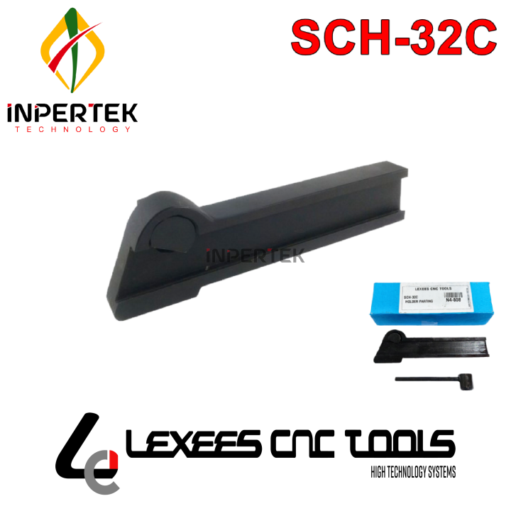 Holder SCH-32C LEXEES Pahat Bubut Parting HSS Tool Bits 1/8 X 3/4 X 6 Gagang Potong Cutting 1/8X3/4X6
