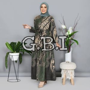 GAMIS BATIK WANITA CANTIK BUSUI JUMBO M L XL XXL 3L 4L 5L
