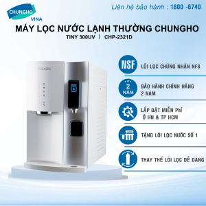 Máy lọc nước ChungHo TINY 300UV CHP-2321D(MIỄN PHÍ LẮP ĐẶT TẠI HÀ NỘI&HCM) Máy lọc nước uống nước trực tiếp