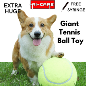 Giant Tennis Ball Dog Puppy Ball Toy Bounce Training Thrower  Floatable Play Toy