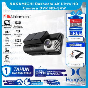 NAKAMICHI ND-54W Car Dashcam 4K Ultra HD Camera DVR Night Vision Dash Cam
