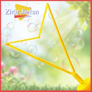 zhanjietun Multi-hole Western Sword Bubble Blower Large Size Handheld Rainbow Childrens Toy Baby Safety No Toxic Soap Bubble Toy