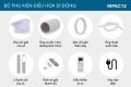 Điều hòa di động 10000 BTU FUJIE Cho phòng 20m2 Máy lạnh đứng cây mini làm lạnh đa năng hút ẩm lọc không khí có điều khiển từ xa. 