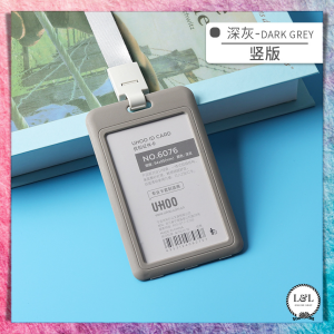 Gantungan Name Tag ID Card Holder Lanyard Pods Tanda Pengenal Kalung Tali Tempat Kartu Nama Kartu
