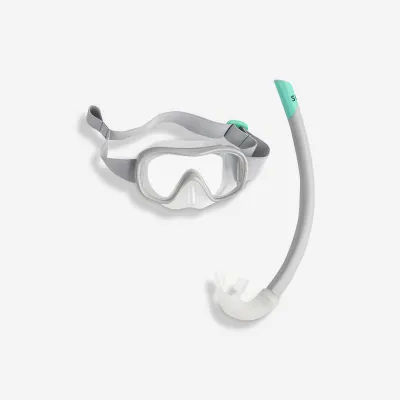 Decathlon Snorkeling Kids Snorkelling Mask Snorkel Set Subea 100 JR - Subea