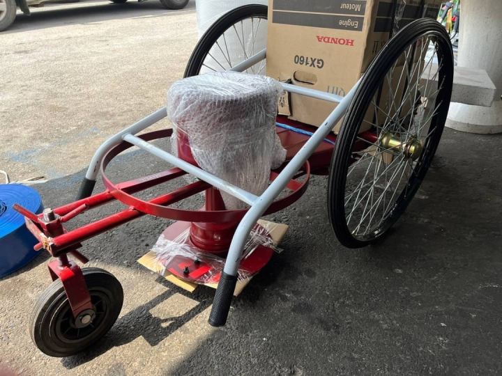 รถเข็นตัดหญ้า Honda แท้ 5.5 แรงม้า รุ่น GX-160 พร้อมใบมีด