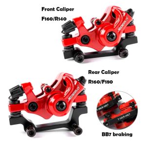 JEDERLO Bicycle Front Rear Caliper Mechanical Disc Brake Mtb Mountain Parts F180 / R160 And F160