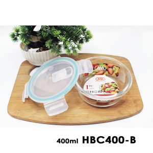 Smart Home Ph Microwavable High Borosilicate with Vented Lid Glass Container/ Baunan/ Tupperware/ food container