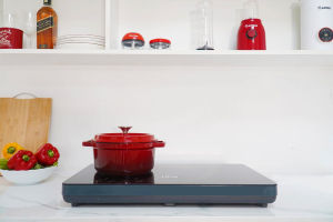 Bếp hai từ dương Ferroli ID3500KP Rapido RI3000KP Công suất max 3500W 9 cấp độ công suất Màn hình Led Điều khiển cảm ứng Kính cường lực chịu nhiệt cao cấp chính hãng Bảo hành 12 tháng