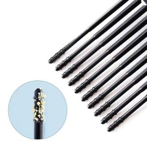 40pcs/2packs Disposable Adhesive Ear Cleaning Swab Sticky Cleaning Ear Bar Children Adults Ear Cleaning Tool Adhesive Cotton Swab Stick