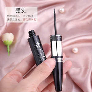 ✡Topeka Liquid Eyeliner for Women Waterproof genuine goods Hard Head Soft Head Soft Hair Long-lasting Bottled Liquid Eyeliner Pen✯