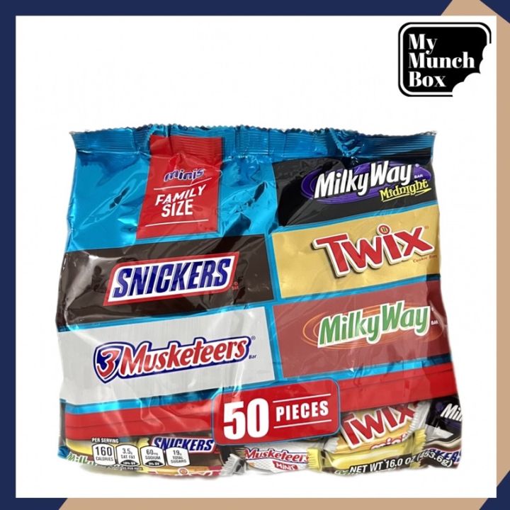 Mars Minis 50pcs Assorted Imported Chocolates * | Lazada PH