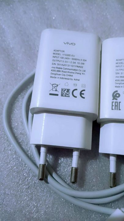 Fast Charging Vivo Y15 Original Charger 100% ORIGINAL Fast
