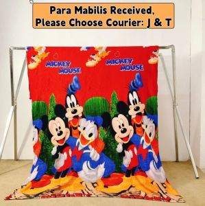 Red MickeyMouse -  Velvet Fleece Blanket 135cm X 200cm