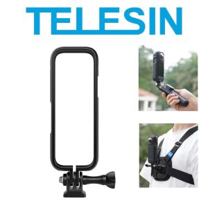 TELESIN Cage Housing Case Protector Mount Frame for Insta360 X4