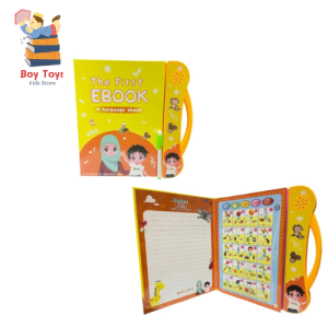 Mainan The First Ebook JJ-02 Edukasi Anak untuk Belajar Sambil Bermain Buku Pintar Elektronik 4 Bahasa
