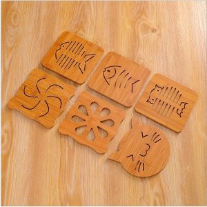 Kitchen tableware thickened anti-scalding heat insulation pad placemat non-slip pot plate pad