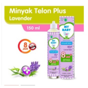 My Baby Minyak telon Lavender Eucalyptus Long Protection 60ml  90ml dan 150 ml