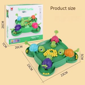 Turtle Eating Beans Toy Parent-Child Interactive Turtle Board Game Children Gift Party Desktop Game Stress Relief Toys