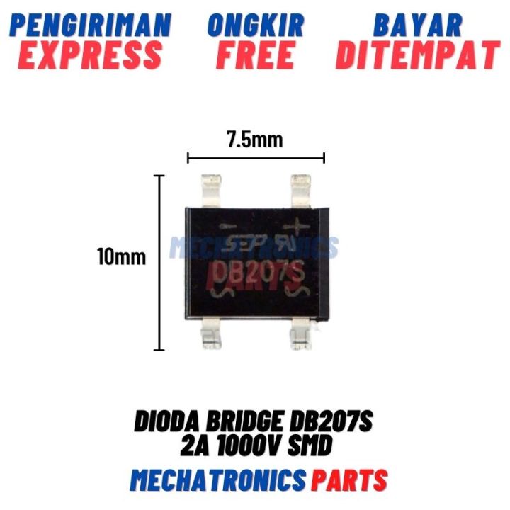 DF06S Single Phase 600V Surface Mount Bridge Rectifier