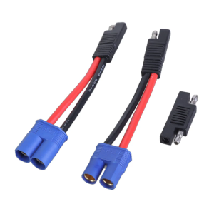 10AWG EC8 Male/EC8 Female to SAE Power Cable Charging Wire For Motorcycle Car Toy Solar Panel Charger 16cm