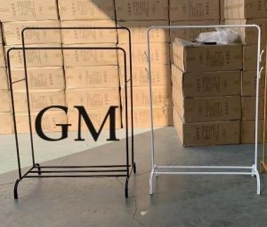 RAK GANTUNG BAJU -CARAMEL BIG STAND HANGE- RAK GAWANGAN BAJU SIMPLE PORTABLE-SHENAR