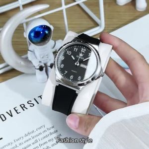OLEVS watch for men original waterproof youthful diversity silent timekeeping dual calendar luminous men watch