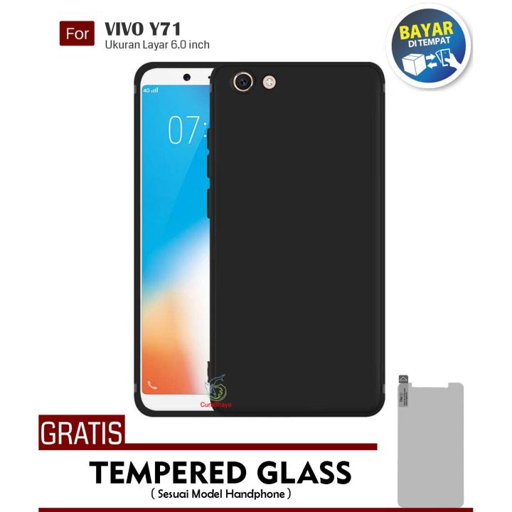 Matte Vivo Y71 Screen Guard TEMPERED MATTE GLASS ANTI MINYAK VIVO
