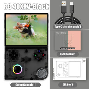 ANBERNIC RG 40XXV 64 Bit Linux Retro Handheld Game Console 4.0 IPS Screen Supports 5G WiFi Bluetooth HD-Support Output RG40XXV