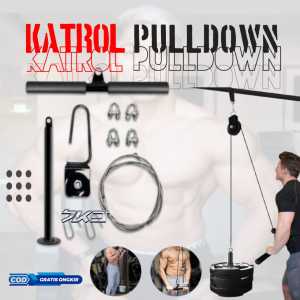 Pull down Katrol Pulldown catrol Alat Fitness kabel Gym DIY cable Machine