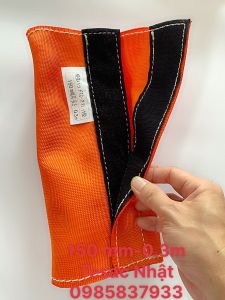 [Freeship+quà tặng 19k] Vỏ bọc cáp vải 150 mm 0.3 m Tesac Nhật tại Máy NTT bảo vệ dây cẩu hàng hiệu quả an toàn