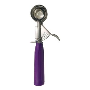 FUNG MALL Plastic Handle Ice Cream Ball Scoop Stainless Steel Rust-proof Ice Cream Digger Kitchen Gadgets Press Design Fruit Scoop Watermelon